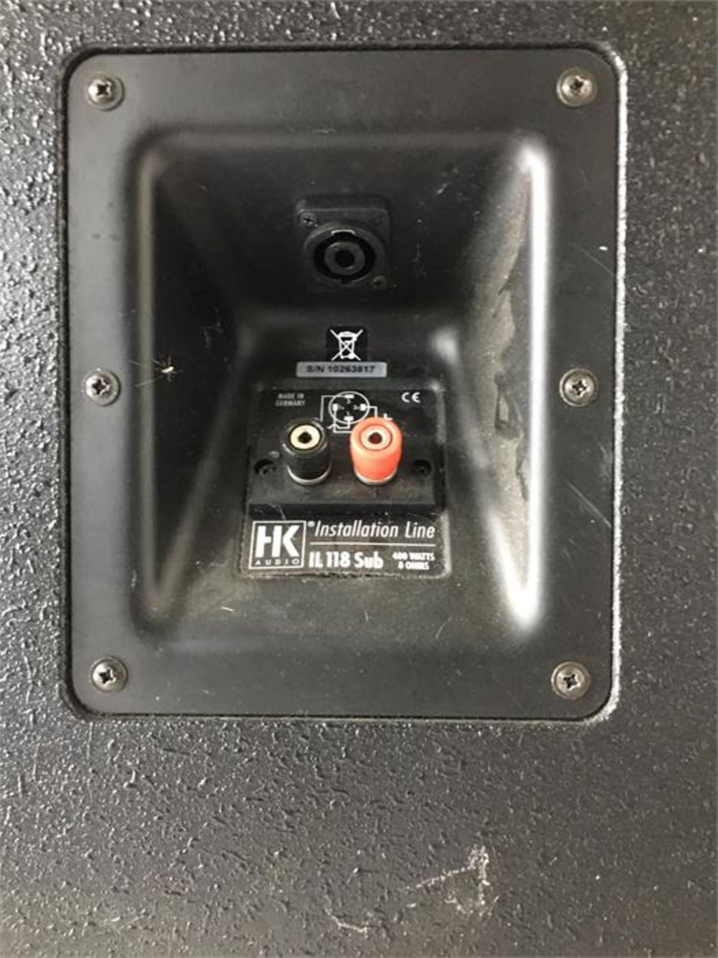 HK Audio installation line IL 118 sub 400 - 1600w 8ohms subwoofer - Image 3 of 3