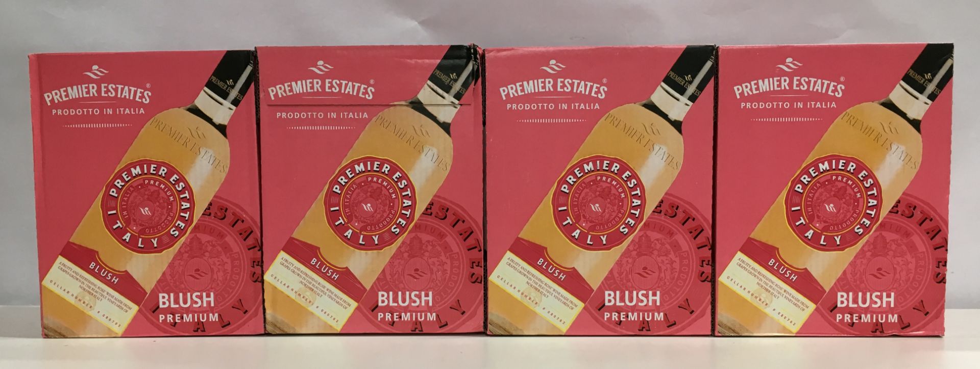 18 x 75cl Bottles Premier Estates Blush Premium Wine