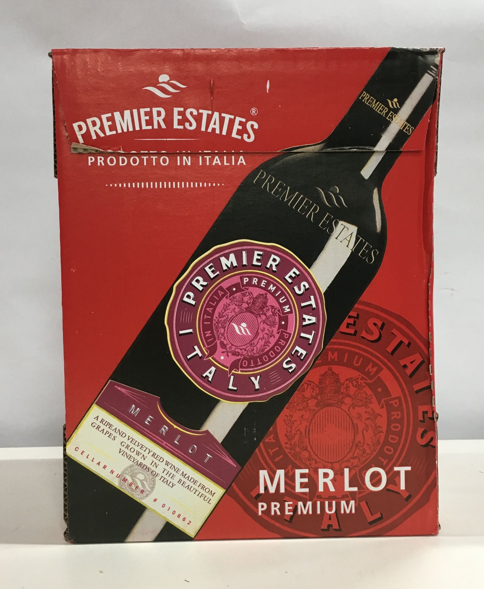 24 x 75cl Bottles Premier Estates Merlot Premium Red Wine - Image 3 of 3