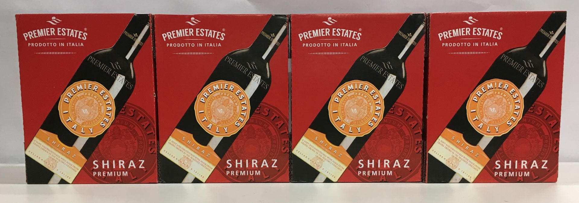 24 x 75cl Bottles Premier Estates Shiraz Premium Red Wine