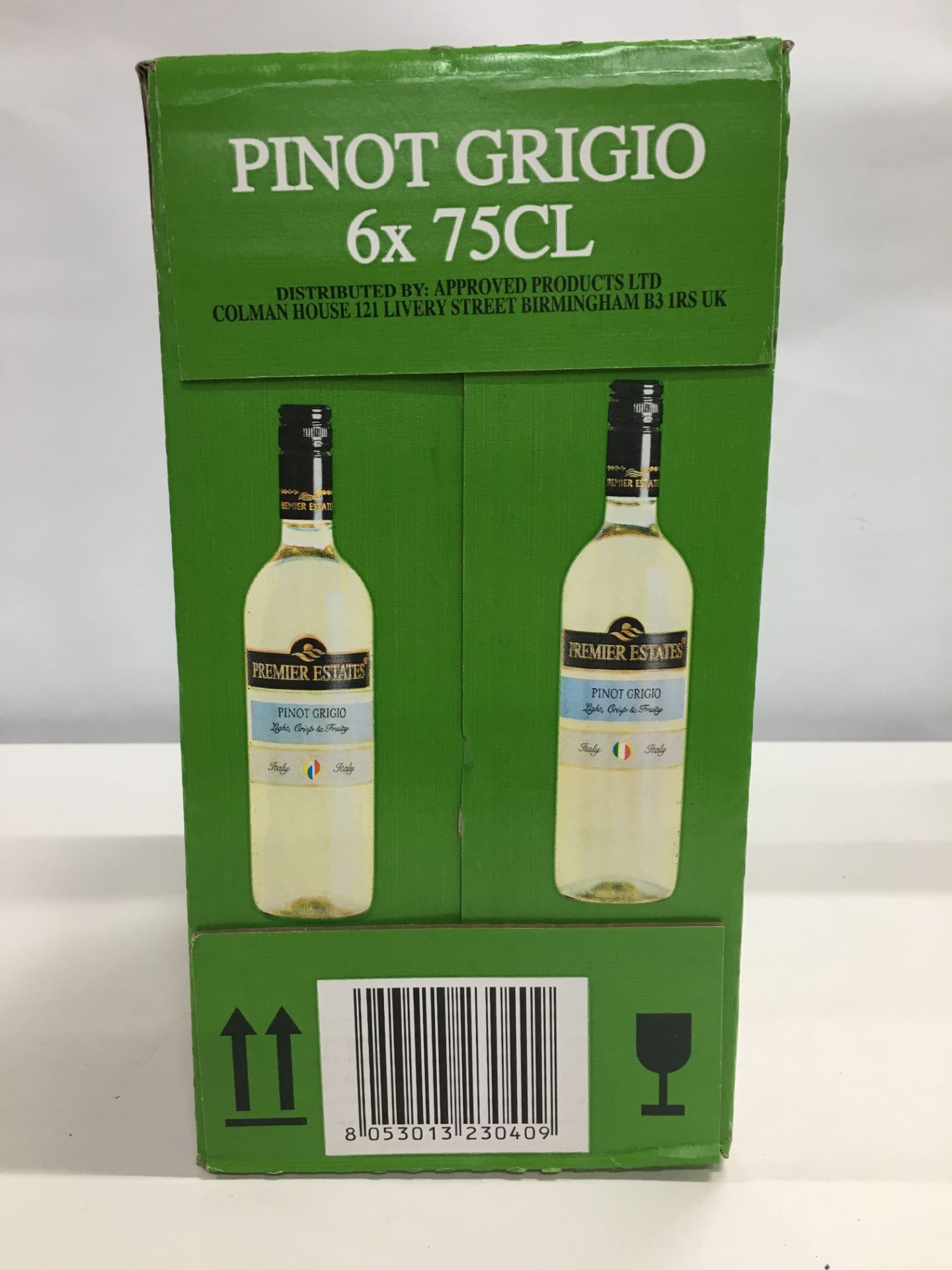 24 x 75cl Bottles Premier Estates Pinot Grigio - Image 5 of 5