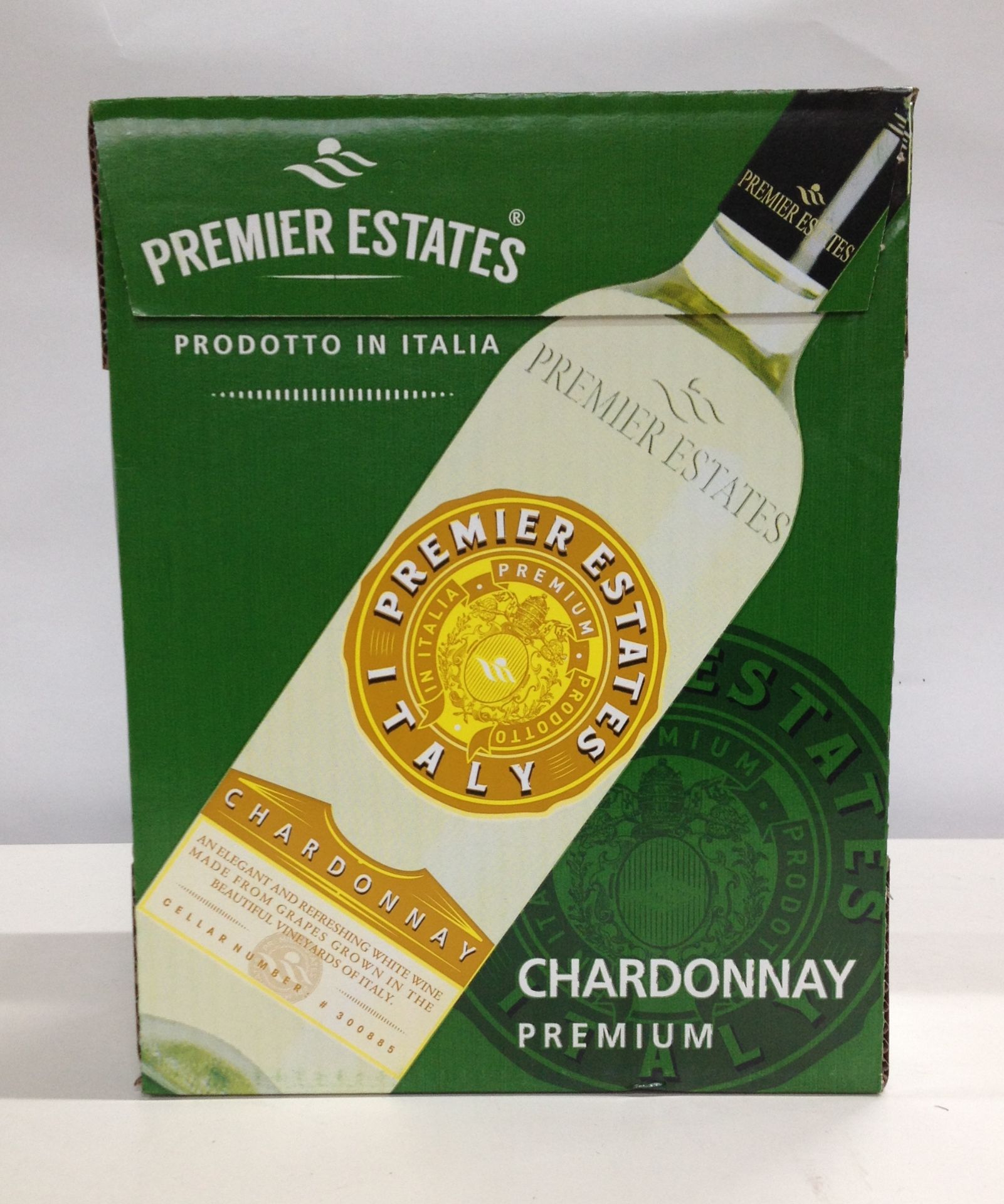 24 x 75cl Bottles Premier Estates Chardonnay Premium White Wine - Image 3 of 4