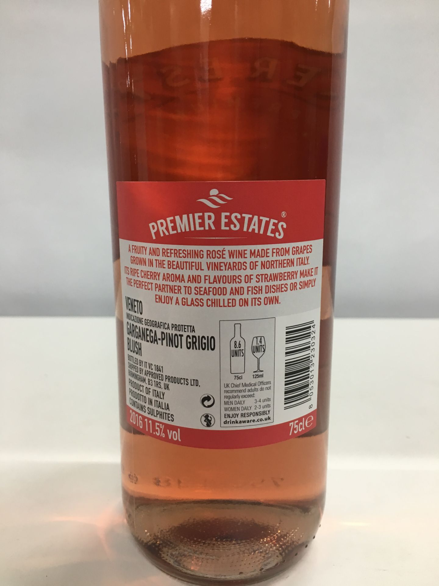 18 x 75cl Bottles Premier Estates Blush Premium Wine - Image 3 of 5