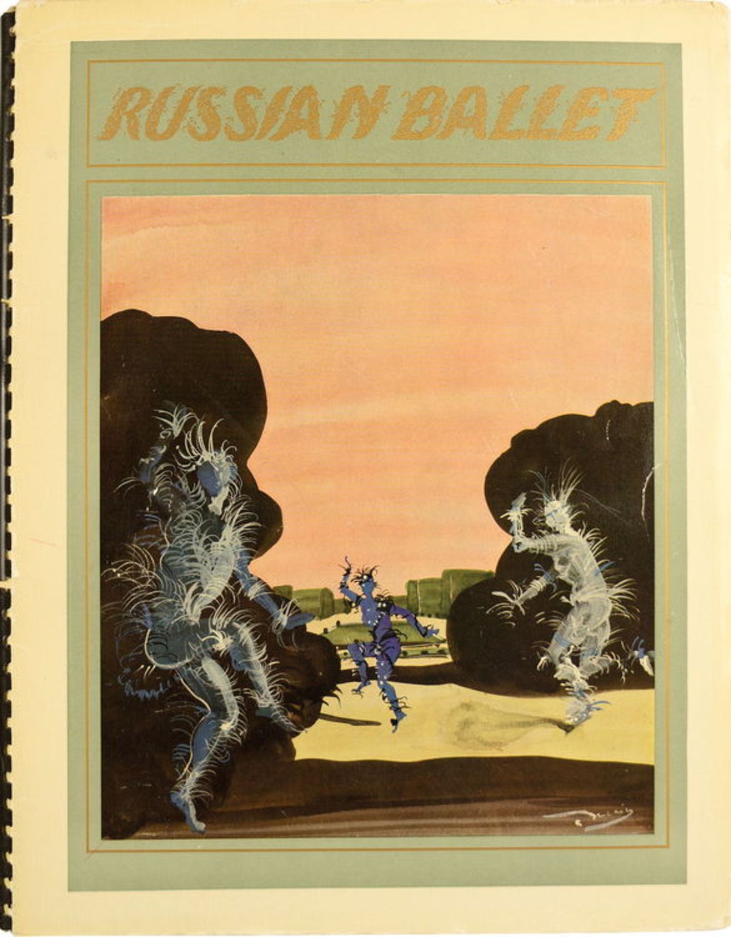 [BALLETS RUSSES, BÉRARD, DERAIN, HUGO, GONTSCHAROWA, LOURIÉ, MESSEL, MIRÓ, ROY, SERT] Ballets Russes