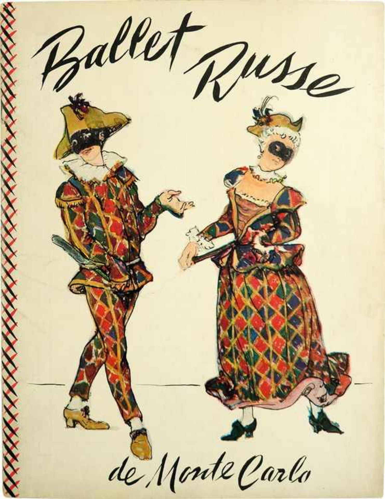 [BALLETS RUSSES DE MONTE-CARLO, BENOIS, DALÍ, IRVIN, TSCHELITSCHEW] Ballet Russe de Monte Carlo,