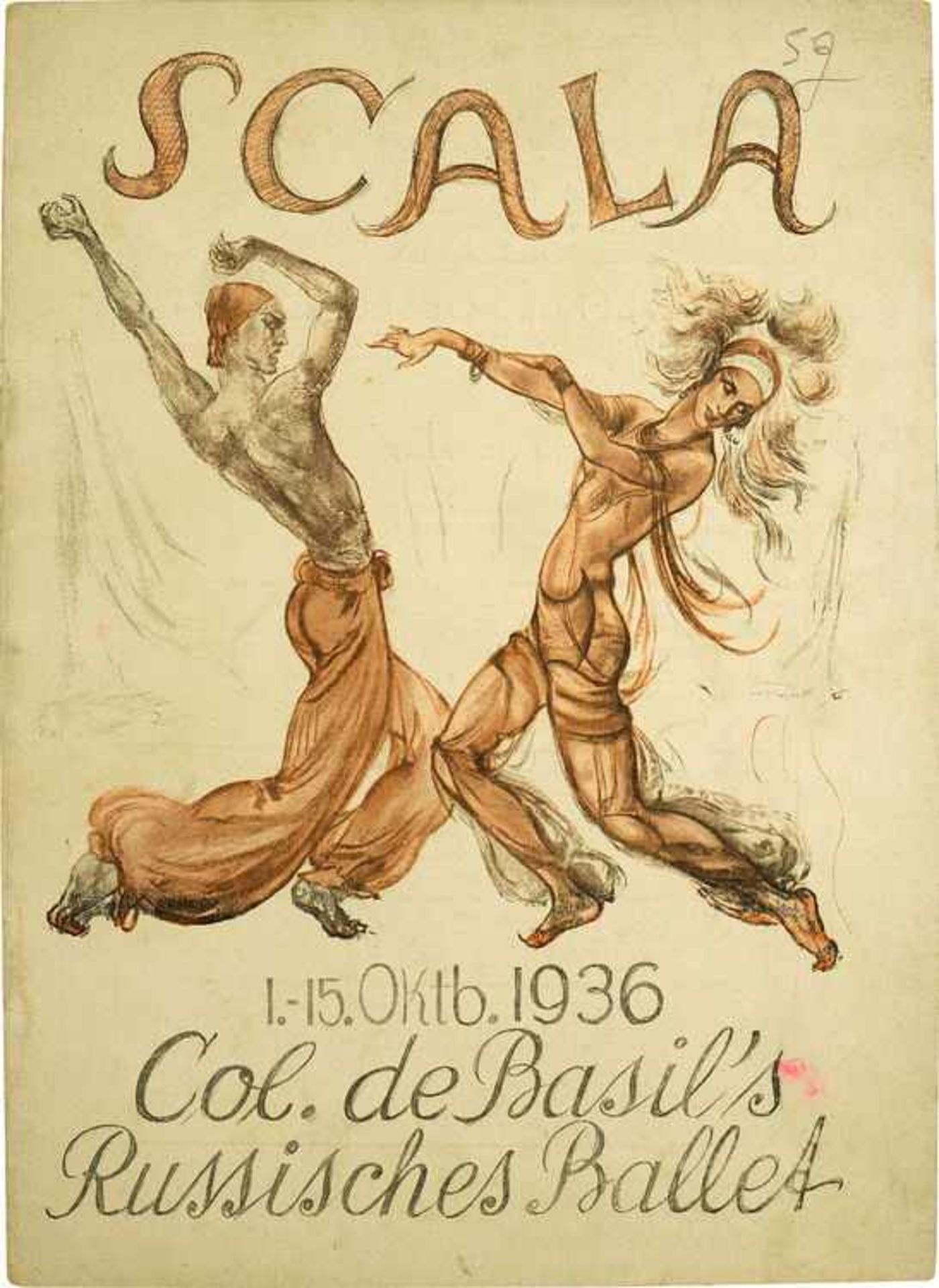 [BALLETS RUSSES] Colonel W. de Basils Russisches Ballett in Berlin, 1.-15.10.1936: u.a. “Le