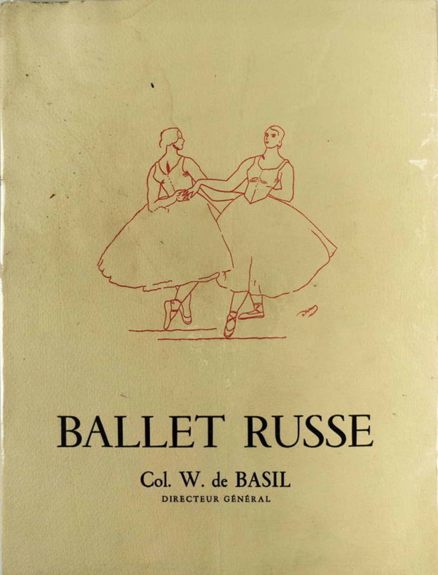 [BALLETS RUSSES, DERAIN] Ballet Russe im Théatre National du Palais de Chaillot, Paris. 7-17.