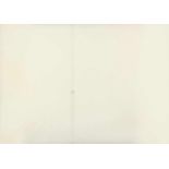 ANTONIO CALDERARA - Ohne Titel Aquarell auf festem Velin. 1962. Ca. 35 x 49,5 cm. Verso signiert,