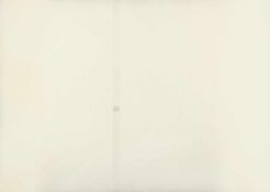 ANTONIO CALDERARA - Ohne Titel Aquarell auf festem Velin. 1962. Ca. 35 x 49,5 cm. Verso signiert,