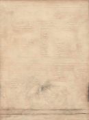 KARL FRED DAHMEN - Ohne Titel Mischtechnik auf Leinwand. 1978. Ca. 135 x 100 cm. Verso auf der