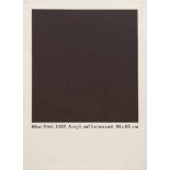 ENDRE TOT - Ohne Titel Acryl auf Leinwand. 1987. Ca. 138 x 101 cm. Verso auf dem Keilrahmen