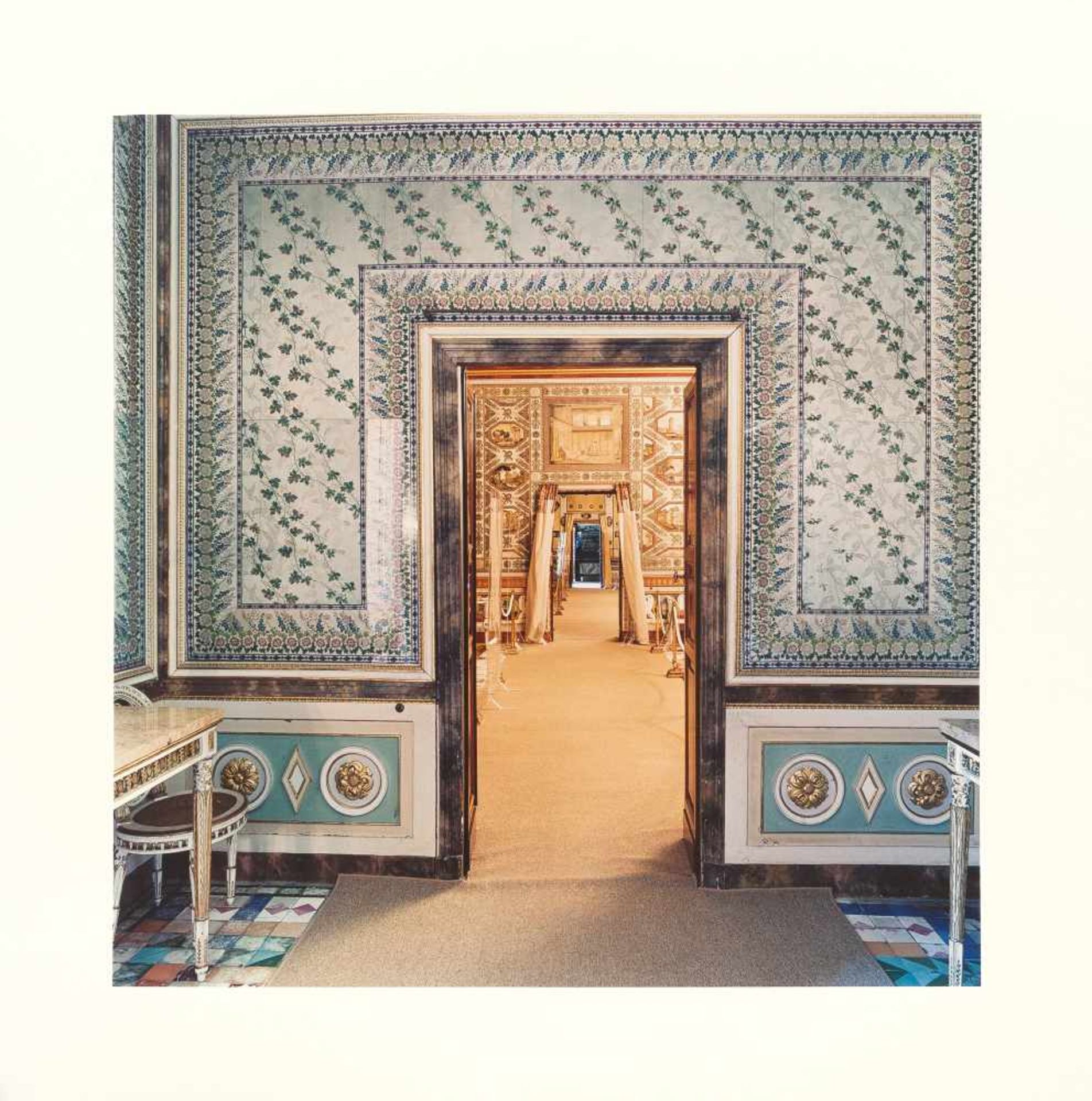 CANDIDA HÖFER - Casa del Labrador Aranjuez III C-Print auf Fotopapier, auf festem Karton