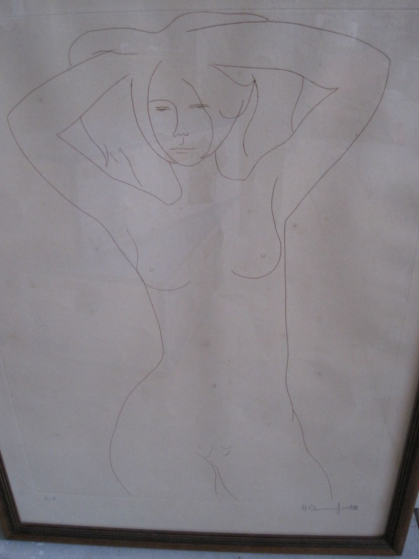 Alain BONNEFOIT (né en 1937), Gravure : Femme nue, justifiée Epreuve d’Artiste, [...] - Bild 5 aus 6