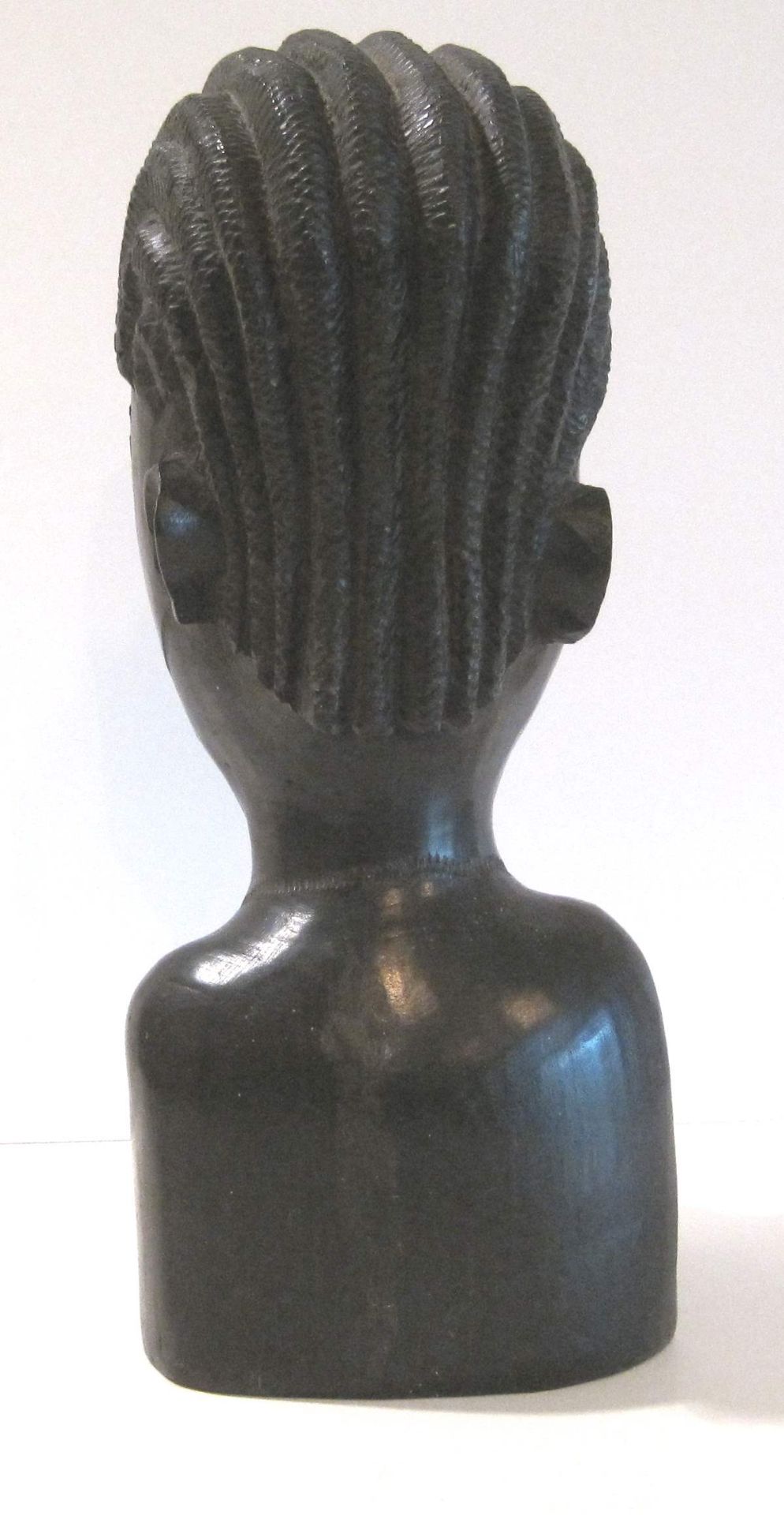 Belle tête africaine en ébène, travail de la fin des années 1930, origine Guinée [...] - Bild 13 aus 18