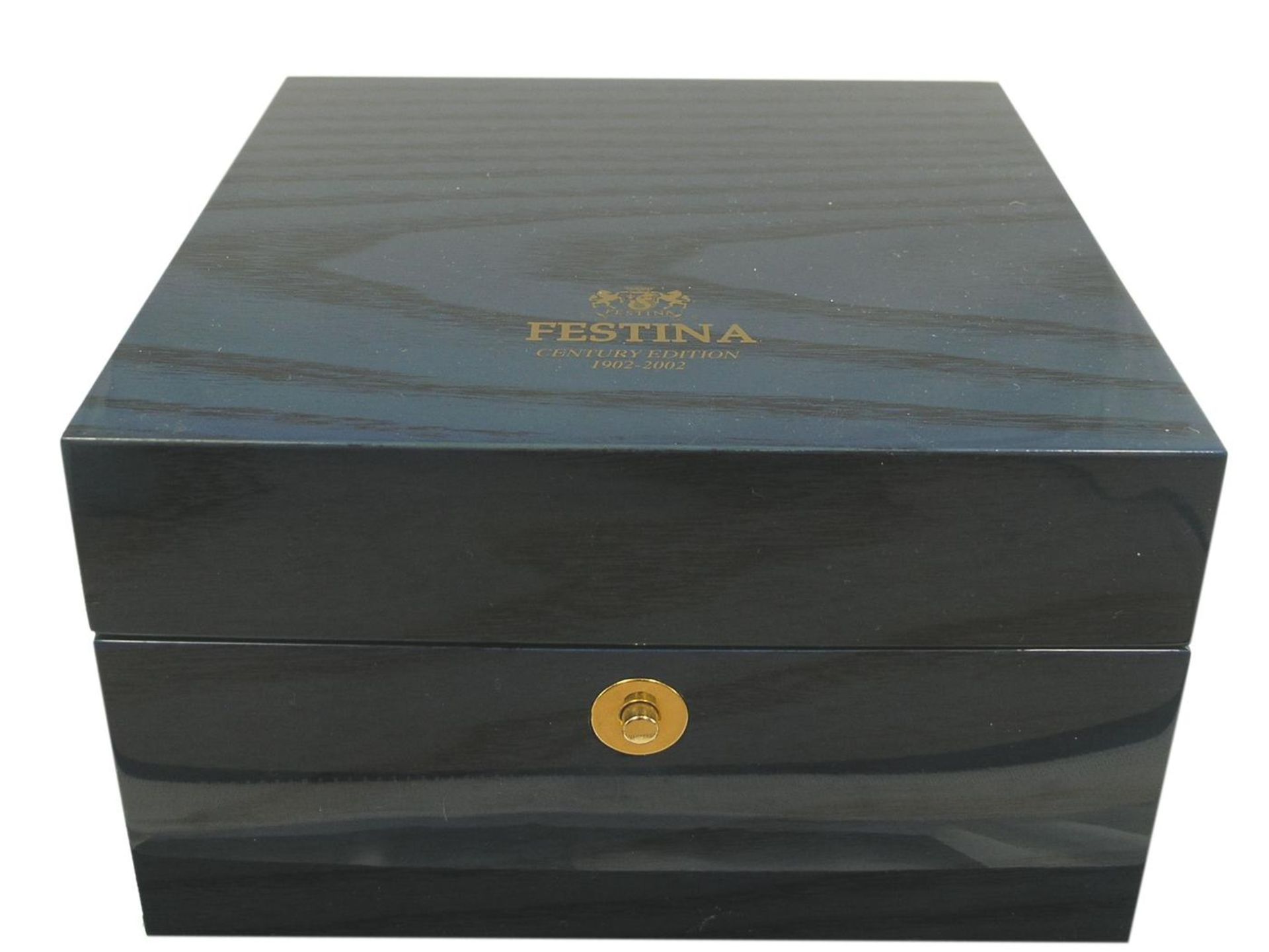 Armbanduhr: Herrenuhr von Festina "Worldtime Century Edition 1902-2002", mit Originalbox, - Bild 2 aus 2