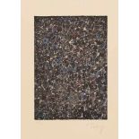 Mark Tobey 1890 Centerville - 1976 Basel - "Nightflight" - Farblithografie/Papier. 61/150. 27,2 x