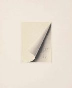 Gerhard Richter 1932 Dresden - lebt und arbeitet in Köln - "Blattecke" - Offset/granuliertem