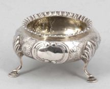 Sailiére Henry Holland/London/England, um 1856/57. 925er Silber. Punzen: Herst.-Marke, Stadt- und
