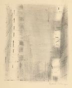 Lyonel Feininger 1871 New York - 1956 New York - "Manhattan III, stone 2" - Lithografie/Papier. 26,2