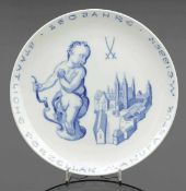 Jubiläumsteller 250 Jahre Staatliche Porzellan Manufaktur Staatliche Porzellan Manufaktur, Meissen