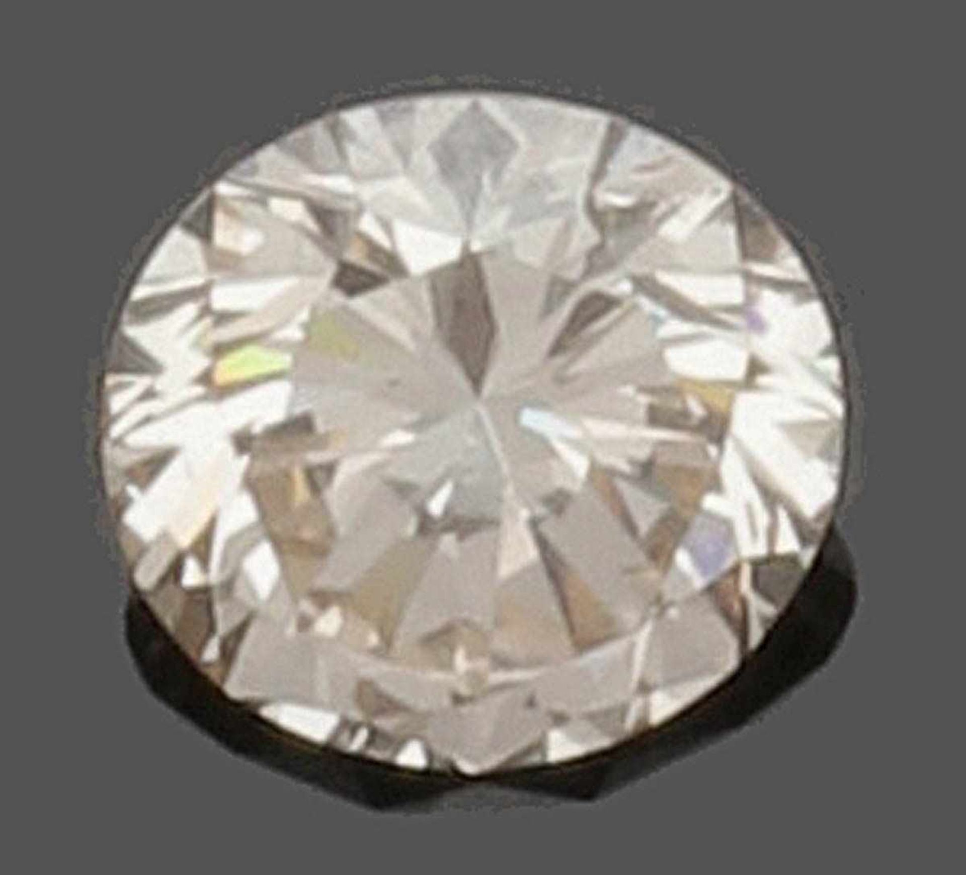 Ein loser Brillant von 2,3 ct. An unmounted Brillant-cut diamond of 2,3 ct. 1 loser Brillant von 2,