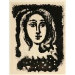 Pablo Picasso 1881 Malaga - 1973 Mougins - Soneto IV aus: "Vingt Poemes - Gongora Suite" - Zwei