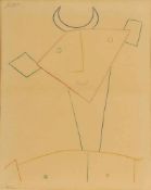 Pablo Picasso 1881 Malaga - 1973 Mougins nach - Tete de Faune - Farblithografie/chamoisfarbenes