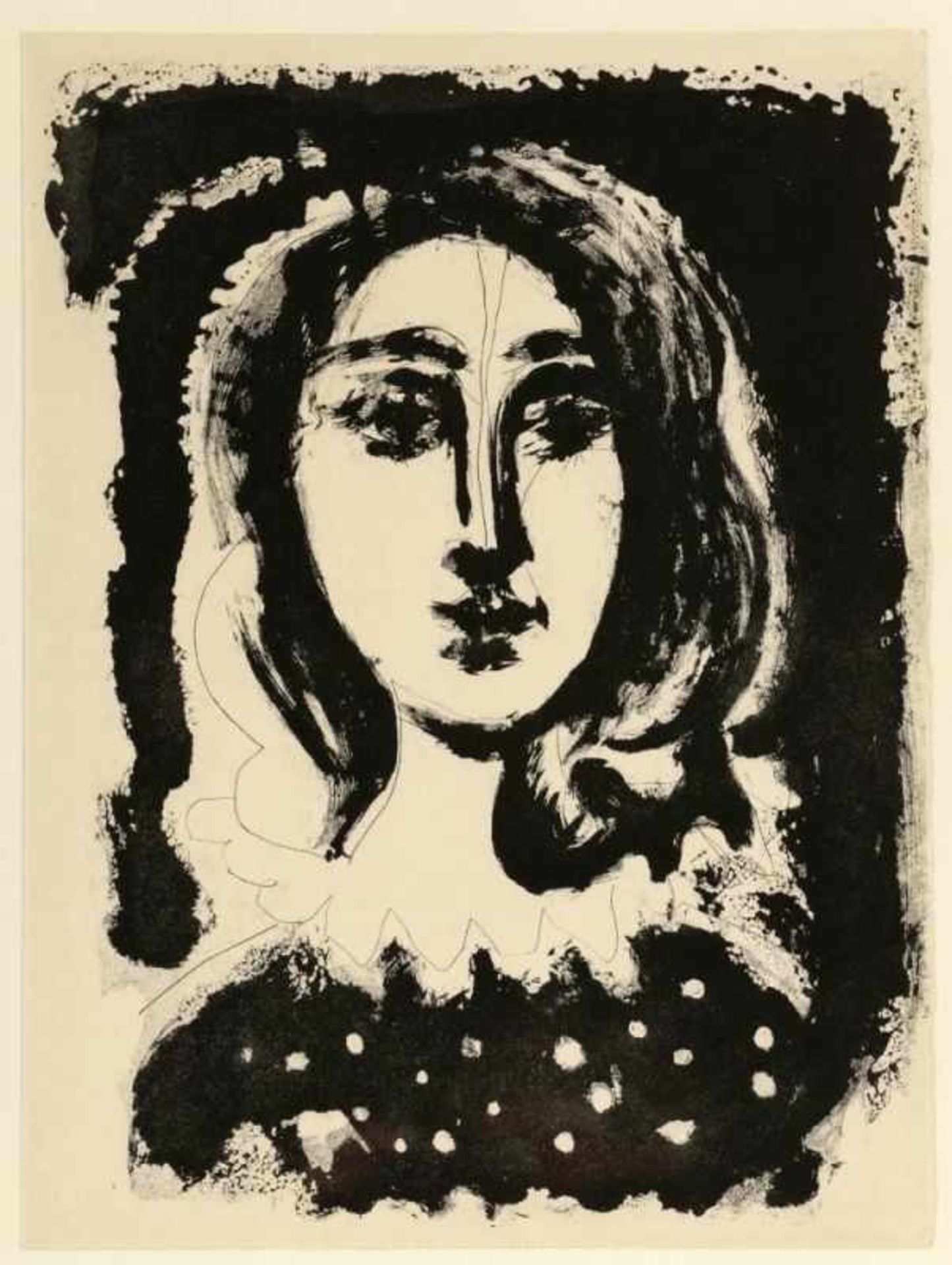 Pablo Picasso 1881 Malaga - 1973 Mougins - Soneto IV aus: "Vingt Poemes - Gongora Suite" - Zwei - Bild 2 aus 2