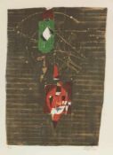 Johnny Friedlaender 1912 Pleß - 1992 Paris - Komposition - Farblithografie/Papier. 24/150. 49 x 34,5