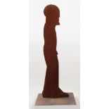 Horst Antes 1936 Heppenheim - "Figur 1000" - Stahl. Rostpatina. 117/1000. H. 220 cm. Sign. und