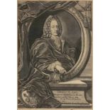 Thomas Jenewein Kupferstecher des 18. Jahrhunderts - "Thomas R. AEbel" - Kupferstich. 42 x 39 cm. 43
