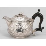 Teekanne / Tea Pot James Wintle/London/England, um 1820/21. 925er Silber. Punzen: Herst.-Marke,