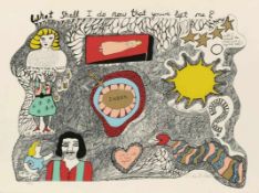 Niki de Saint Phalle 1930 Neuilly-sur-Seine - 2002 San Diego - "What shall I do now that you've left