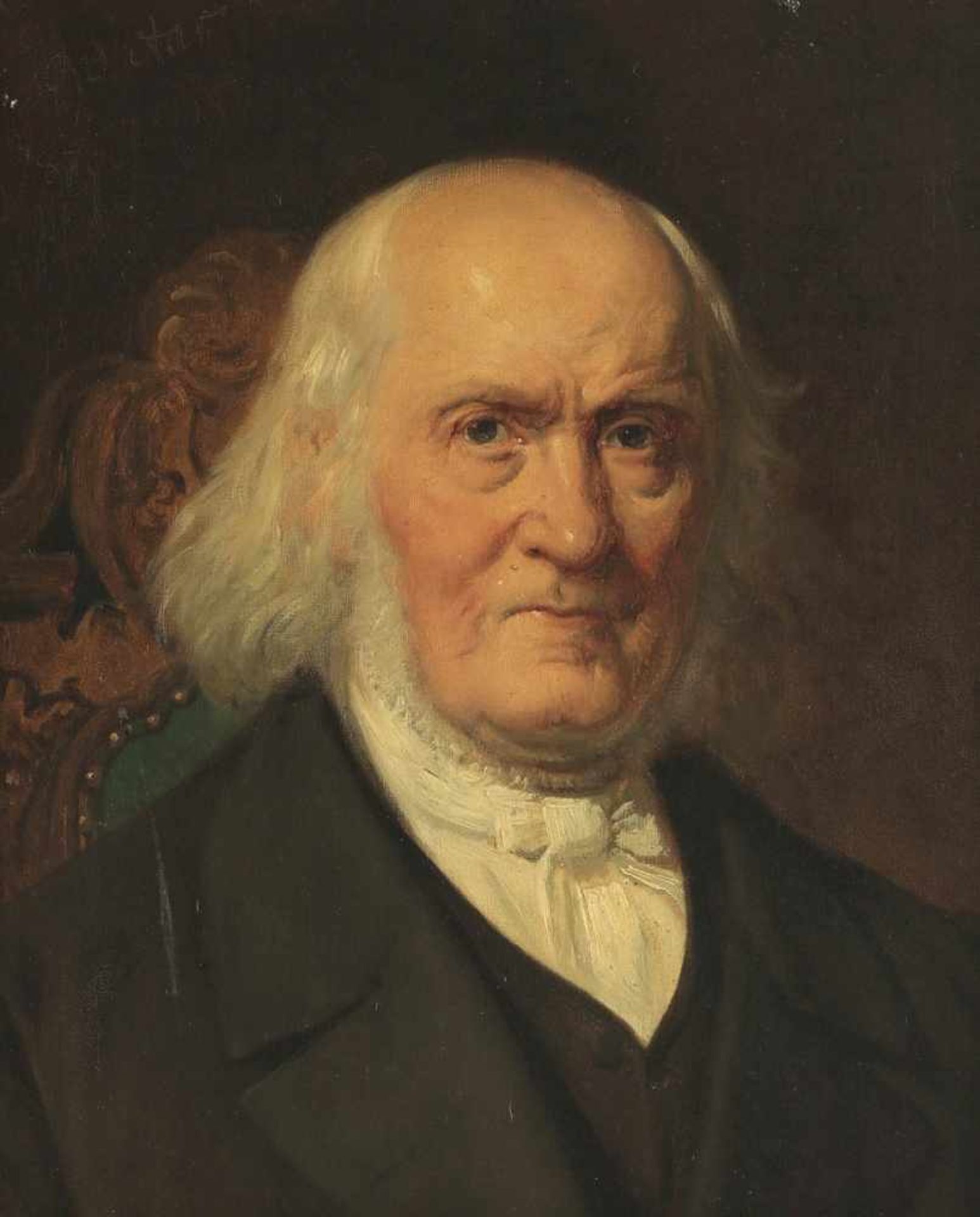 Vilhelm (Wilhelm) Marstrand 1810 Kopenhagen - 1873 Kopenhagen - Bildnis des Restaurators Holm (
