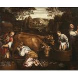 Gerolamo Ponte Da gen. Gerolamo Bassano Venedig 1566 - Venedig 1621 Werkstatt - Winzer beim