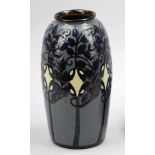 Jugendstil - Vase und Schale auf 3 Füßen Prof. Laueger'sche Kunsttöpferei, Tonwerke Kandern AG,