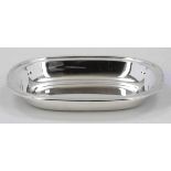 Brotschale / Bowl 925er Silber. Punzen: Herst.-Marke, 925. 3,8 x 27,7 x 20,5 cm. Gew.: 510 g.