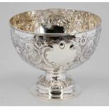 Aufsatzschale / Bowl London/Eangland, um 1888/89. 925er Silber. Punzen: Herst.-Marke, Stadt- und