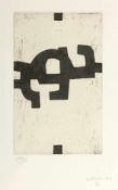 Eduardo Chillida 1924 - San Sebastián - 2002 - "Einkatu" - Auquatintaradierung. 49/50. 20,5 x 13 cm.
