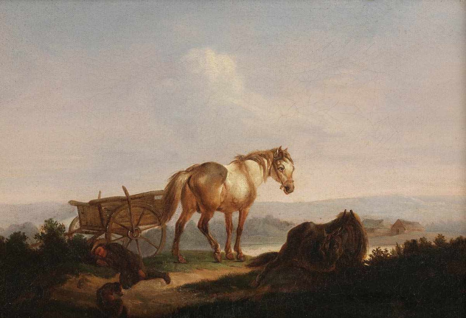 Christian David Gebauer 1777 Neusalz an der Oder (Schlesien) - 1831 Aarhus (Jütland) - Landschaft
