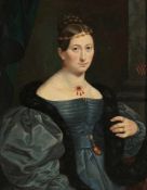 Georg Wilhelm Wanderer 1804 Rothenburg - 1863 Nürnberg - Porträt der jungen Helene Catharina