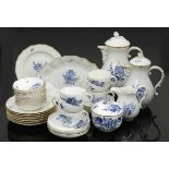 26tlg. Kaffeeservice und 11tlg. Kaffeeservice Staatliche Porzellan Manufaktur, Meissen 1850-1924 und