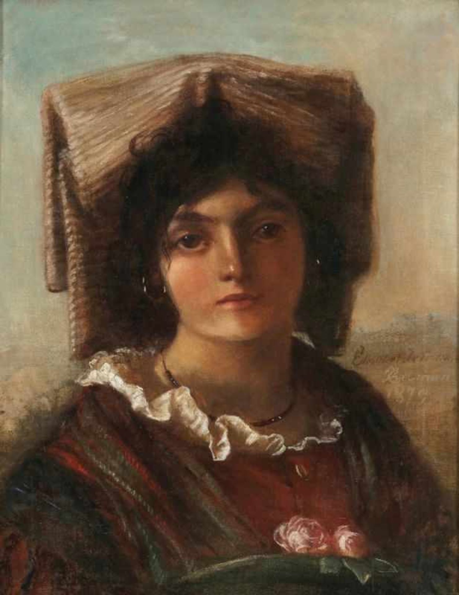 Anna Maria Elisabeth Jerichau-Baumann 1819 Warschau - 1881 Kopenhagen - Bildnis einer