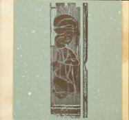 Gerhard Altenbourg 1926 Rödichen - 1989 Meißen - "Wund-Denkmale" - Malerbuch in Form eines
