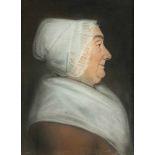 Künstler des 18. Jahrhundert - Paar Porträts - Mann Pastellkreide/Karton. 31 x 23 cm. Unter Glas