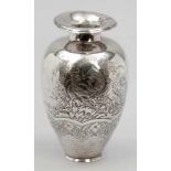 Vase Wohl Libanon. 900er Silber. Punzen: Herst.-Marke, Feingehaltsstempel. H. 19,8 cm. Gew.: 502 g.