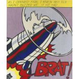 Roy Lichtenstein 1923 Manhattan - 1997 New York nach - "As I Opened Fire" - Drei