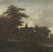 Niederländische Künstler des 17. Jahrhunderts aus dem Umkreis von Jakob van Ruisdael. - Landschaft