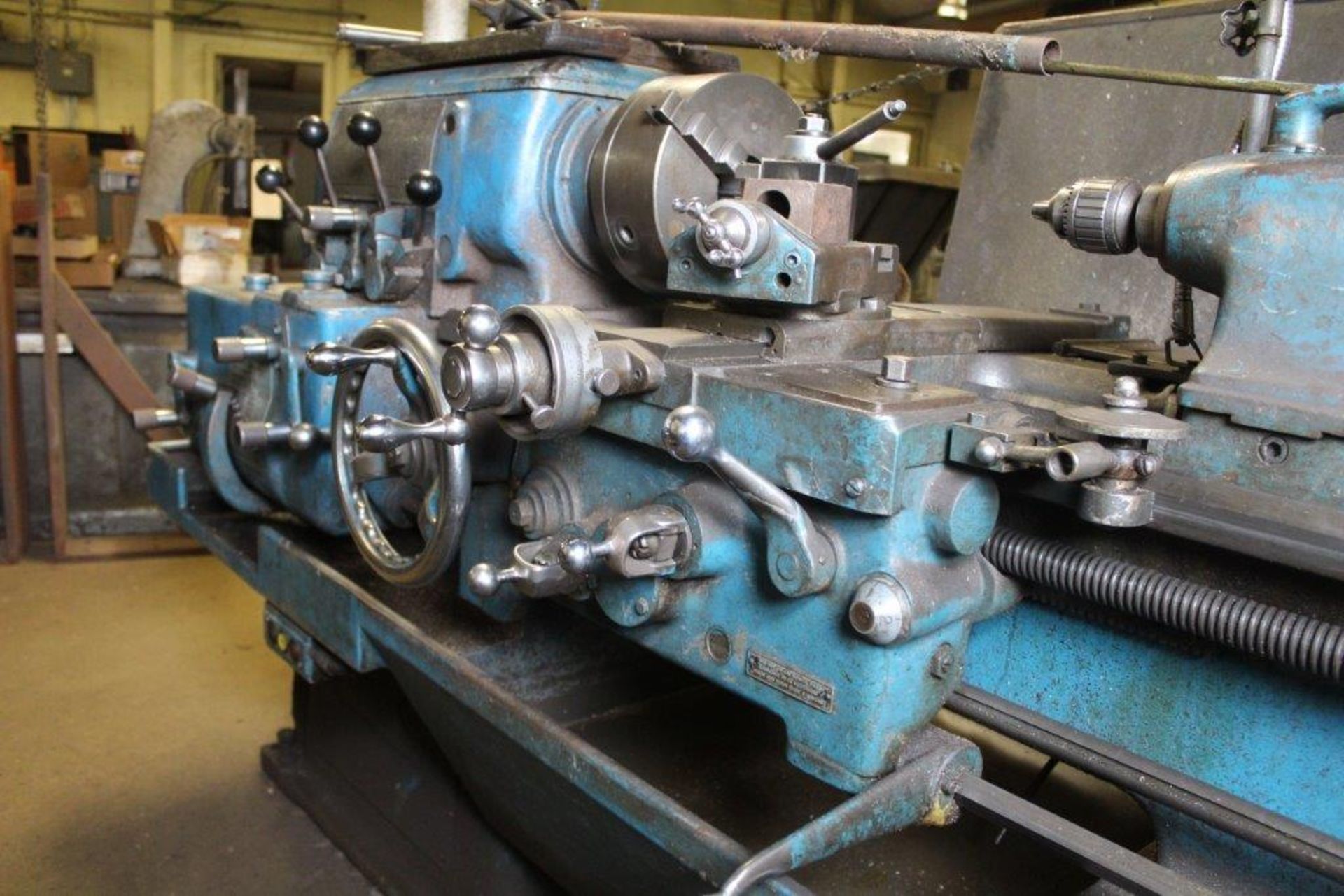 Monarch Lathe- 12" swing, 3' bed, with taper attachment - Image 6 of 7