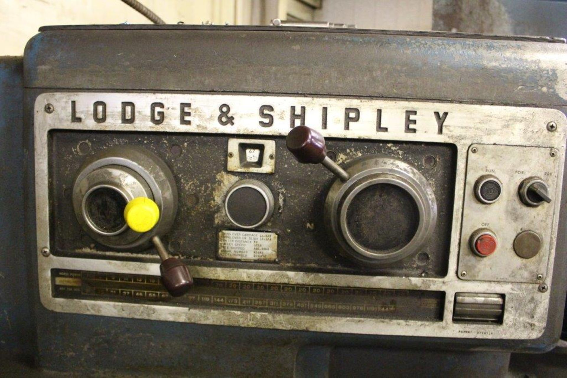 Lodge and Shipley Lathe- 24 5/8" swing, 78" bed - Image 4 of 7